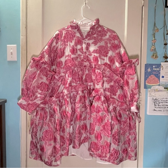 Sister Jane Dream Peony Ruffle Mini Dress - Picture 3 of 8